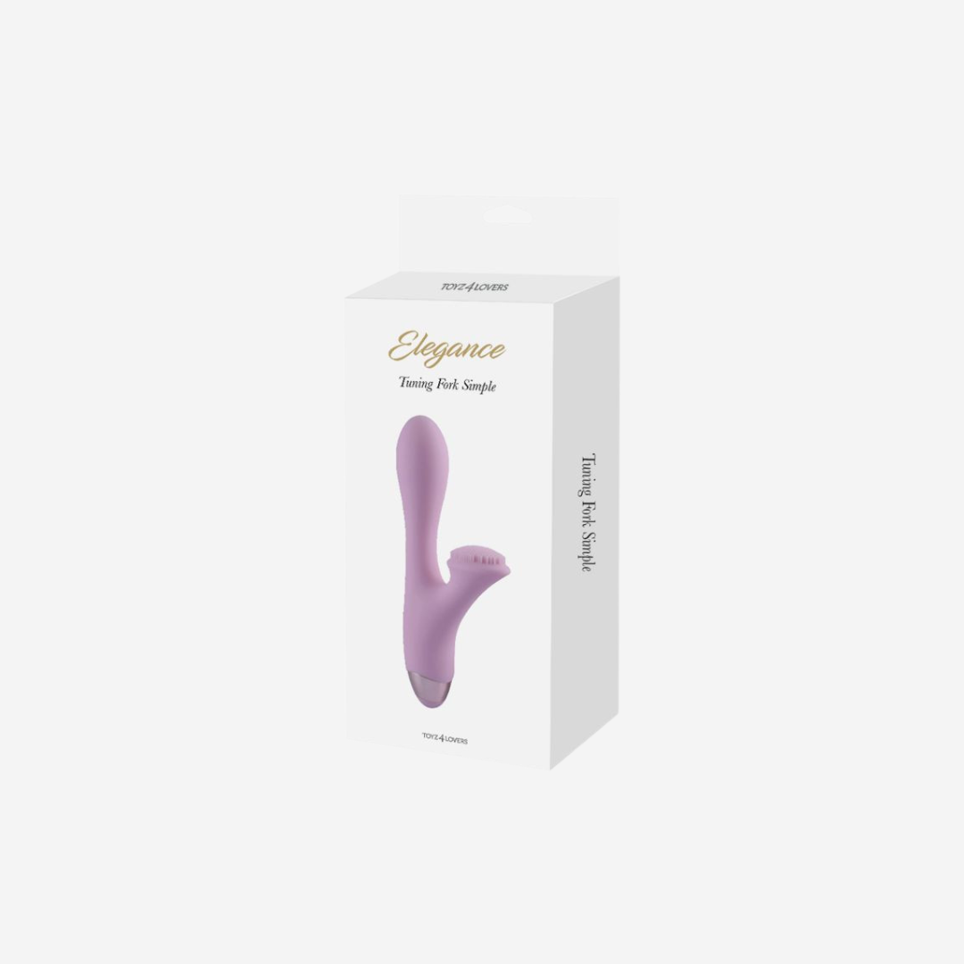 sexy shop Vibratore Rabbit Tuning Fork Simple Stimolatore Vaginale e Cliotirdeo - Sensualshop toys