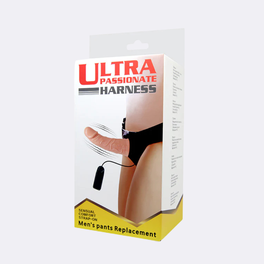 Strap-on Vibrante Ultra Passionate Harness Baile 15 cm