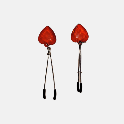 Stringi capezzoli regolabili con Cuori