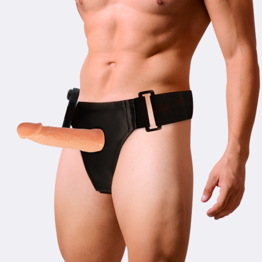 Strap-On William Harness Attraction Vibrante 17 cm