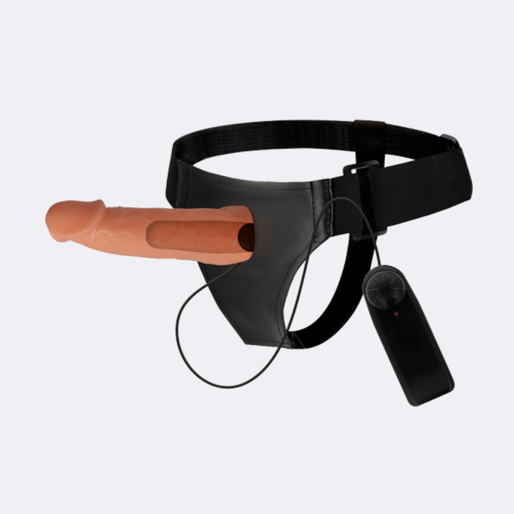 Strap-On William Harness Attraction Vibrante 17 cm
