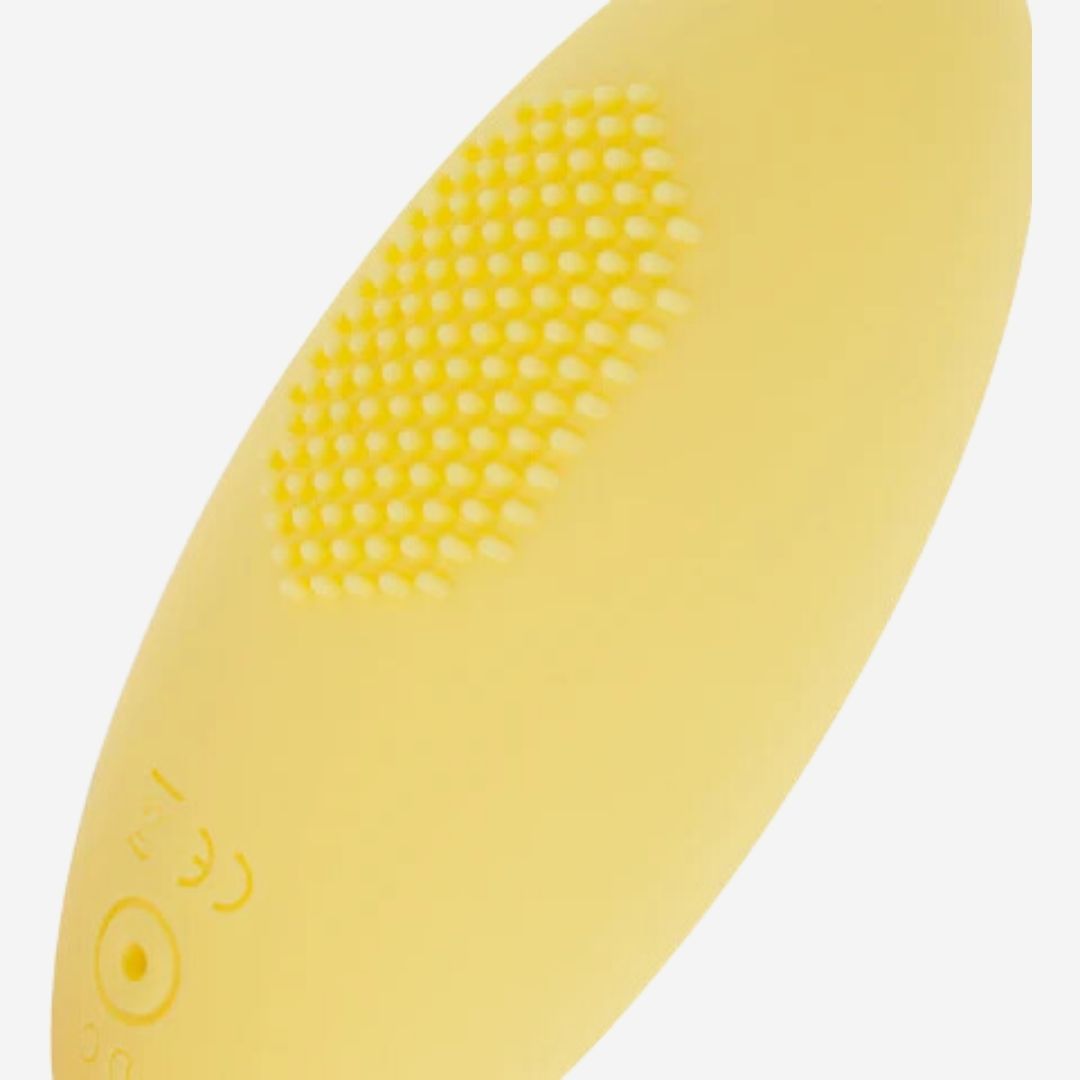 sexy shop Ovulo Con Telecomando Textured Giallo OHmama 10 Modalità Di Vibrazione USB Ricaricabile - Sensualshop toys