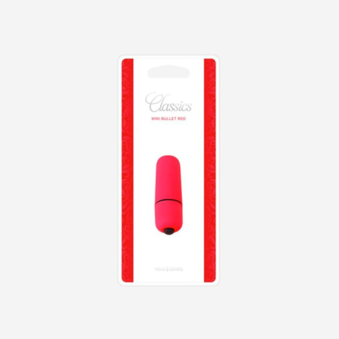 sexy shop Mini Vibratore Tiny Silver Red - Sensualshop toys