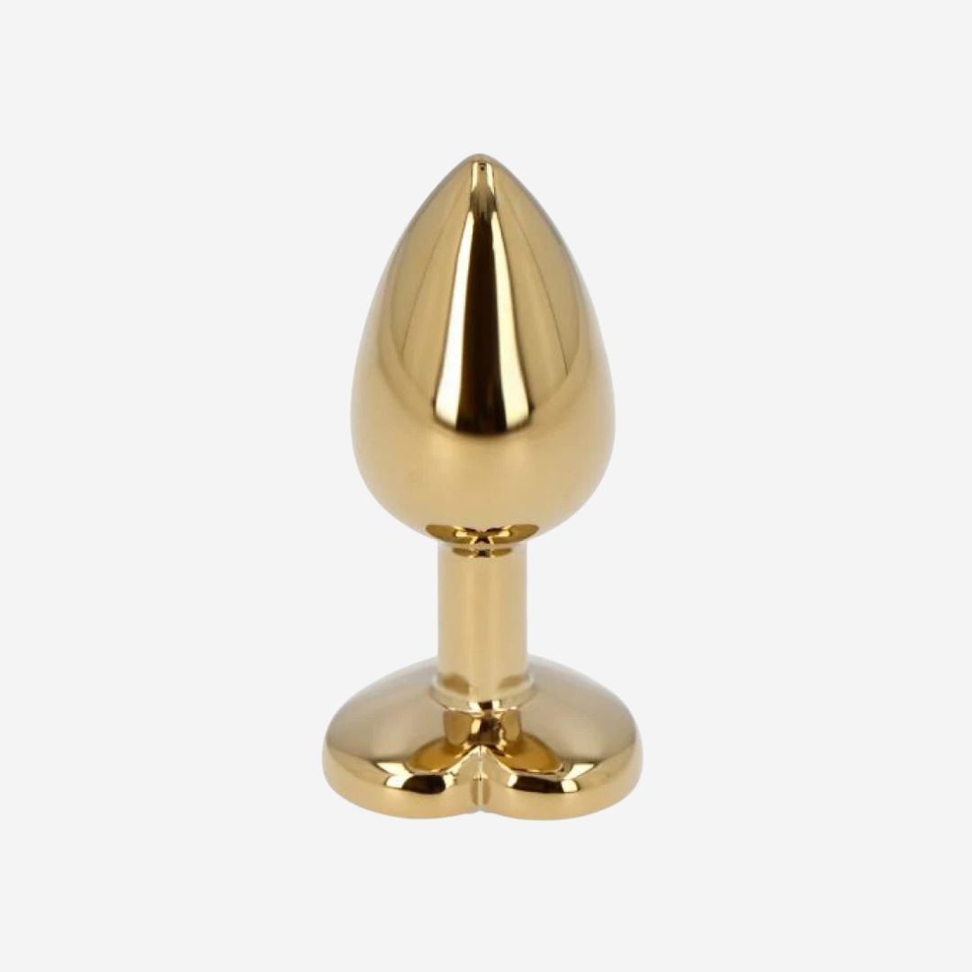 sexy shop Plug Anale Golden Dream Elegant Luxury Metallo Colore Oro Lung. 7 cm Diame 2.8 cm - Sensualshop toys