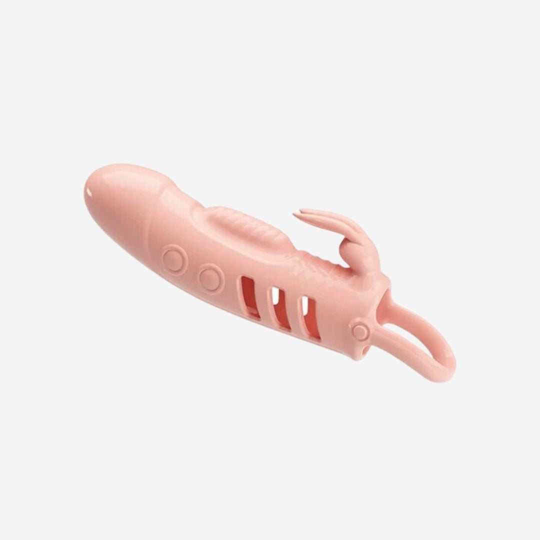 sexy shop Prolunga Per Pene Coniglio Sloane Vibrante - Sensualshop toys