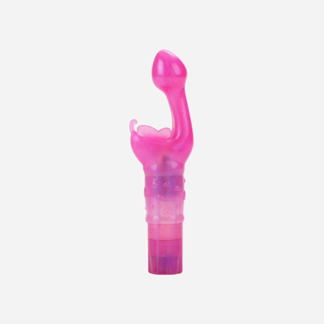 sexy shop Bacio Farfalla Bacio Rosa impermeabile 3 Potenti velocità di vibrazione. Misure: 7 cm x 2 cm. - Sensualshop toys