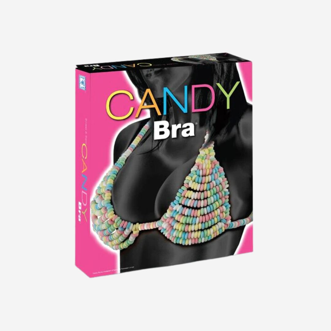 sexy shop Candy Bra Reggiseno Commestibile Dolce e Sexy - Prodotti a Base Di Zucchero 280 gr - Sensualshop toys