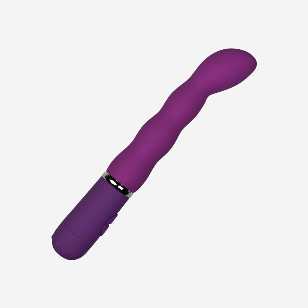 sexy shop Vibratore Donna Punto G Colore Viola Silenzioso Lunghezza 21cm - Sensualshop toys