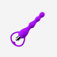 sexy shop Plug Anale Con Palline Vibrante 2in1 Vibratore - Sensualshop toys