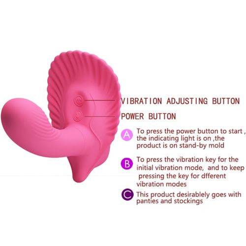 sexy shop Vibratore Punto G e Clitoride - Pretty Love Sheel - Sensualshop toys